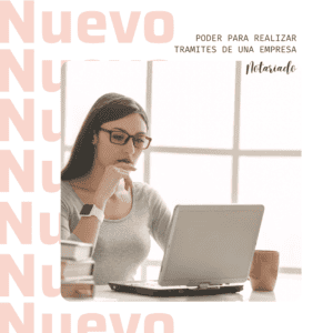PODER PARA REALIZAR TRAMITES DE UNA EMPRESA